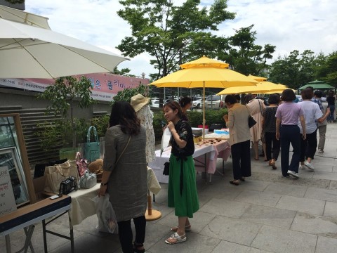 한국보건복지인력개발원, 지역경제 활성화와 지역사회 상생을 위한 수요 플리마켓데이 열어